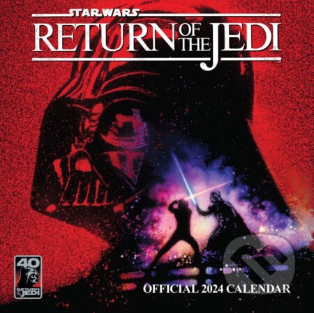 Oficiálny nástenný kalendár 2024 Star Wars: Classic, , 2023