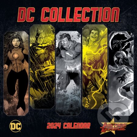 Oficiálny nástenný kalendár 2024: DC Comics Originals s plagátom, DC Comics, 2023