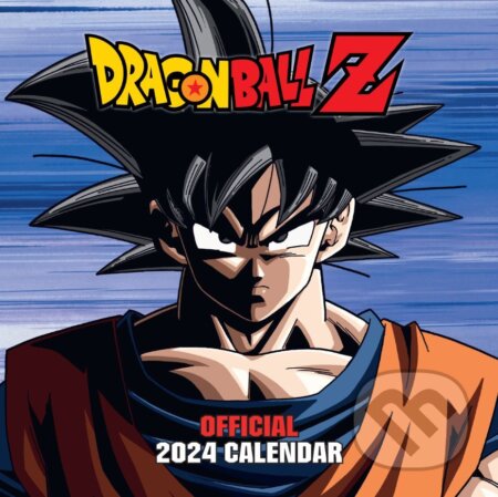 Oficiálny nástenný kalendár 2024: Dragon Ball Z s plagátom, , 2023