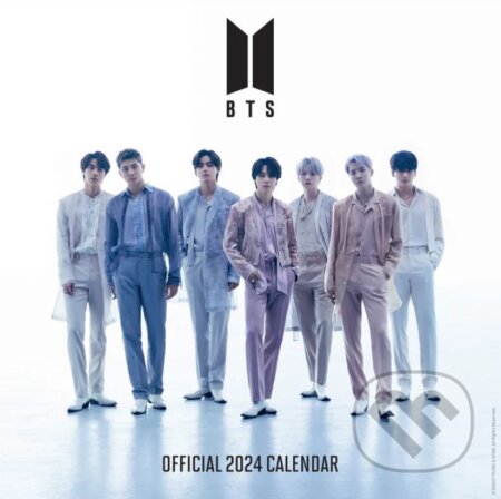 Oficiálny nástenný kalendár 2024: BTS s plagátom, , 2023