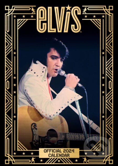 Oficiálny nástenný kalendár 2024: Elvis Presley, , 2023