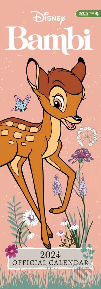 Oficiálny nástenný kalendár 2024 Disney: Bambi, , 2023