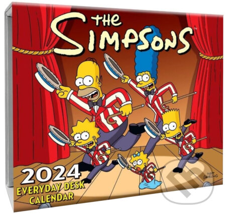Oficiálny stolový trhací kalendár 2024: The Simpsons, , 2023