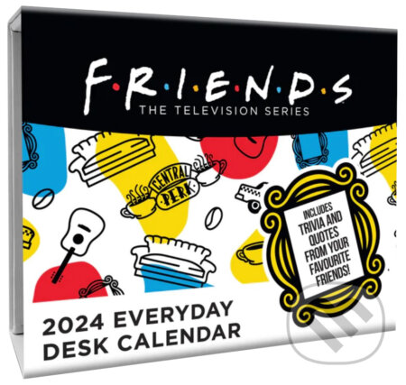 Oficiálny stolový trhací kalendár 2024: Friends, , 2023