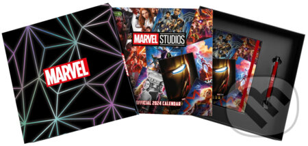 Darčekový set Marvel - Avengers kalendár - diár - pero, Marvel, 2023