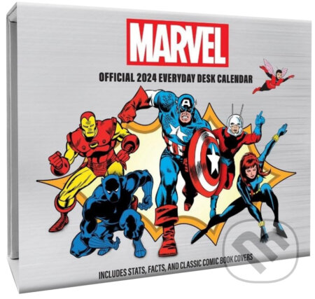 Oficiálny stolový trhací kalendár 2024 Marvel: Classics Comics, , 2023