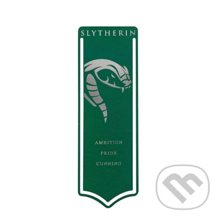 Kovová záložka Harry Potter - Slizolin