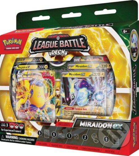 Pokémon TCG: Miraidon ex League Battle Deck, Pokemon, 2023