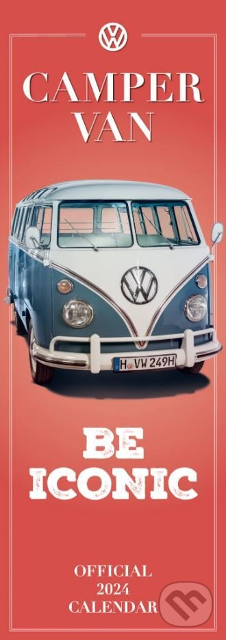 Oficiálny nástenný kalendár VW Volkswagen Camper, , 2023