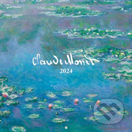 Oficiálny nástenný kalendár 2024 16 mesiacov: Claude Monet, , 2023