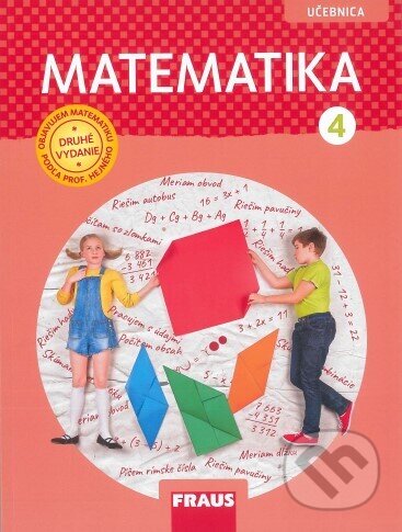 Matematika - učebnica pre 4. ročník (SJ) nová generácia - Eva Bomerová, Fraus, 2023