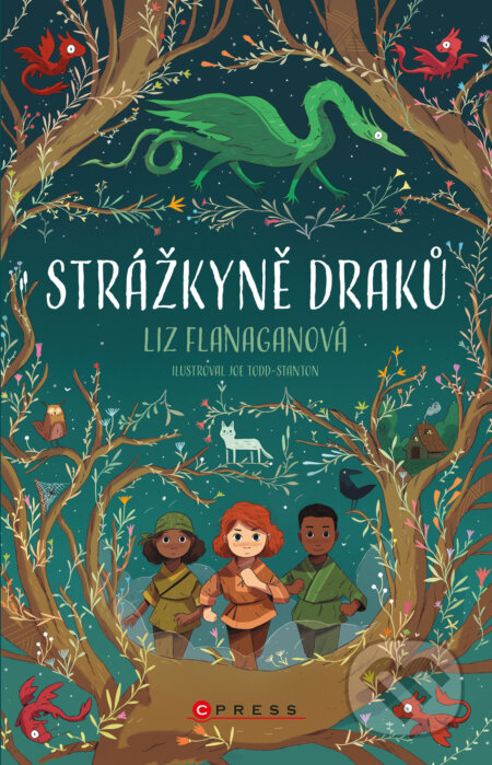 Strážkyně draků - Liz Flanagan, Joe Todd-Stanton (ilustrátor), CPRESS, 2023