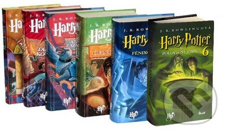 Harry Potter - kolekcia (Knihy 1-6) - J.K. Rowling