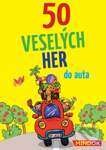 50 skvelých hier do auta - hra z kategorie Cestovní hry