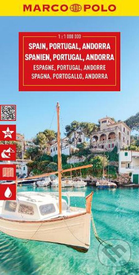 Španělsko, Portugalsko, Andorra 1:1 000 000 (automapa)