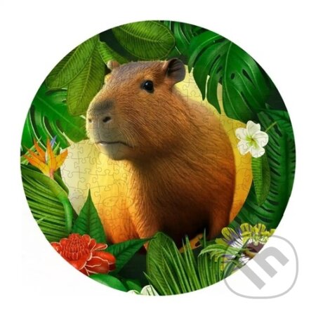 Kapybara, dřevěné, Wooden City, 2023