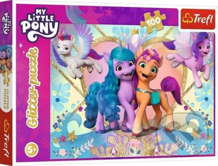 Třpytivé puzzle My Little Pony, Trefl, 2023