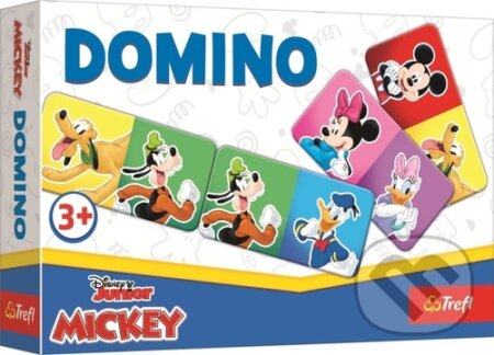 Domino Mickey a jeho přátelé - hra z kategorie Domino, hlavolamy