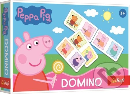 Domino Prasátko Peppa - hra z kategorie Domino, hlavolamy