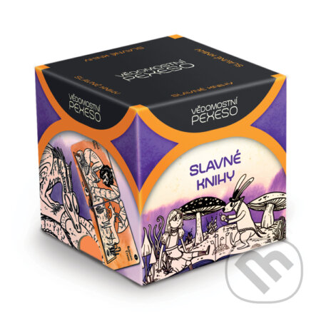 Vědomostní pexeso - Slavné knihy - hra z kategorie Vzdělávací hry