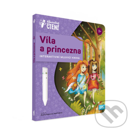 Kouzelné čtení: Kniha Víla a princezna - hra z kategorie Vzdělávací hry
