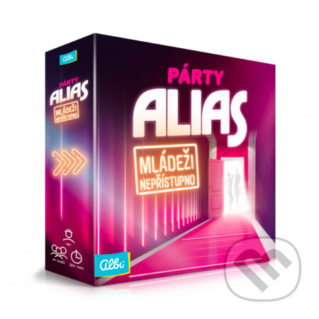 Párty Alias - Mládeži nepřístupno - hra z kategorie Party hry