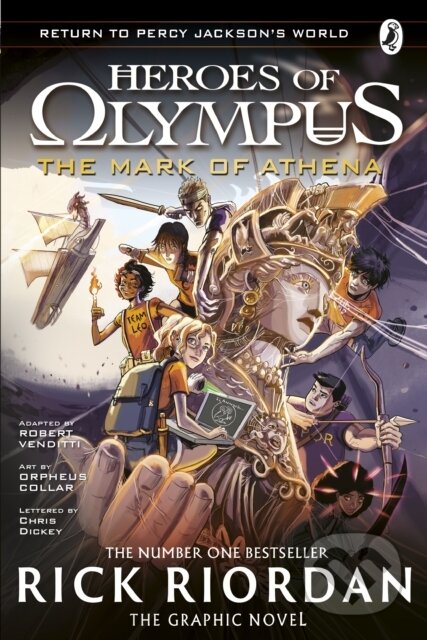 Heroes of Olympus: The Mark of Athena - Rick Riordan, Penguin Books, 2023