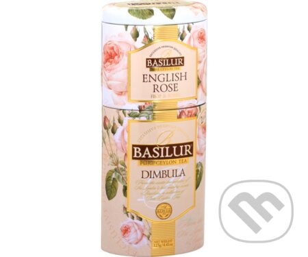 BASILUR 2v1 Rose & Dimbula plech 50g & 75g