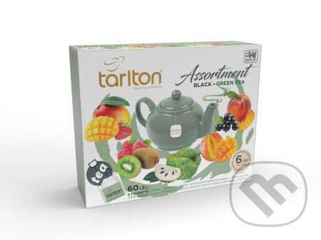 TARLTON Assortment Black & Green Tea 60x2g, Bio - Racio, 2023