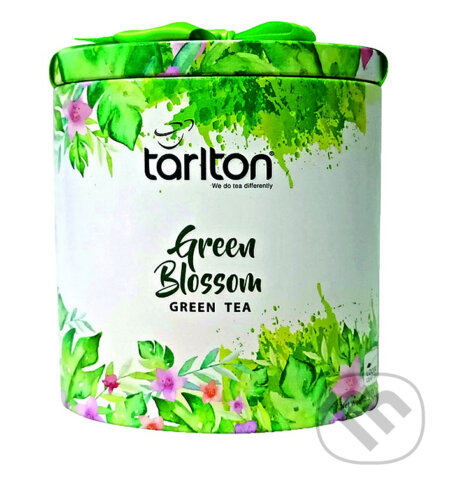 TARLTON Green Tea Ribbon Blossom plech 100g, Bio - Racio, 2023