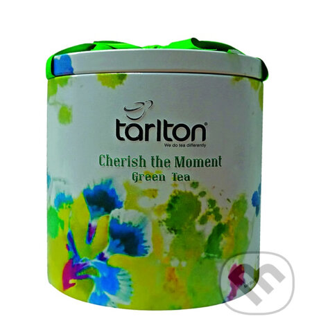TARLTON Green Tea Ribbon Cherish the Moment plech 100g, Bio - Racio, 2023