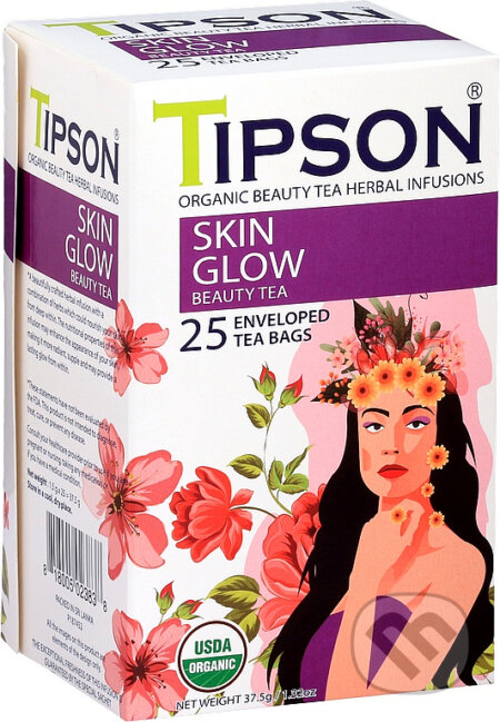 TIPSON BIO Beauty Tea Skin Glow 25x1,5g