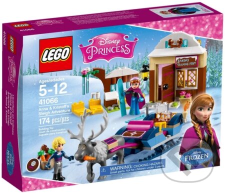 LEGO Disney Princezny 41066 Dobrodružství na saních s Annou a Kristoffem, LEGO, 2016