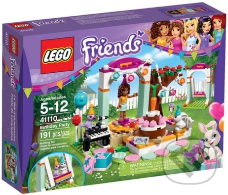 LEGO Friends 41110 Narodeninová oslava, LEGO, 2016