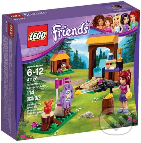 LEGO Friends 41120 Dobrodružný tábor - lukostreľba, LEGO, 2016