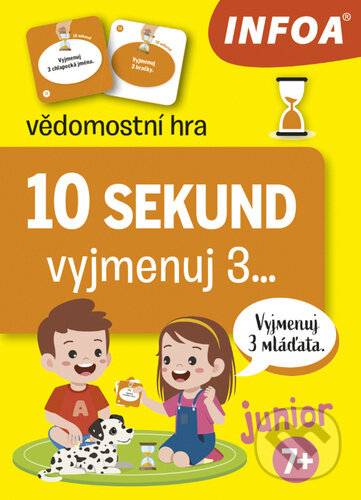 10 sekund Vyjmenuj 3... Junior (vědomostní hra) - hra z kategorie Vzdělávací hry