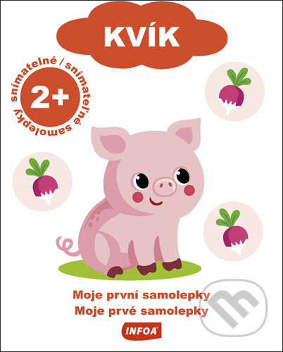 Kvík Moje první samolepky/Moje prvé samolepky, INFOA, 2023