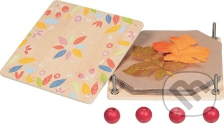 Dřevěný lis na rostliny: Květinové kouzlo - hra z kategorie Vzdělávací hry