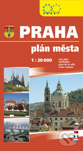 Praha plán města, Žaket, 2023