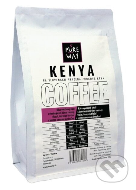 Kenya (mletá) (odrodová káva mletá 200g) - Keňa