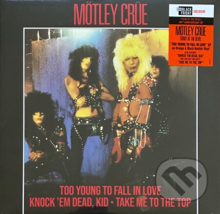 Motley Crue: Too Young To Fall In Love: RSD 12&quot; LP - Motley Crue, Hudobné albumy, 2023