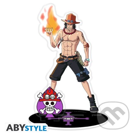 One Piece 2D akrylová figúrka - Portgas D. Ace, ABYstyle, 2023