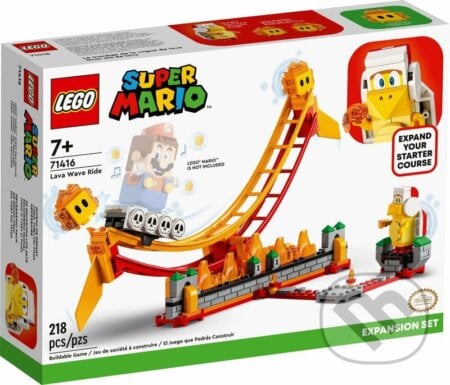 LEGO® Super Mario™ 71416 Jazda na vlne lávy – rozširujúci set, LEGO, 2023