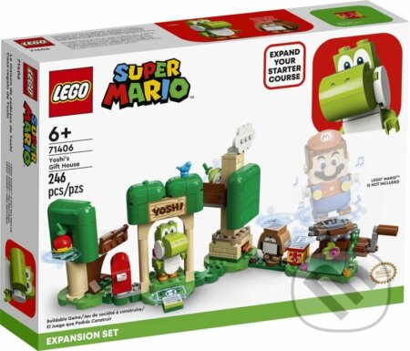 LEGO® Super Mario™ 71406 Yoshiho dom darčekov – rozširujúci set, LEGO, 2023