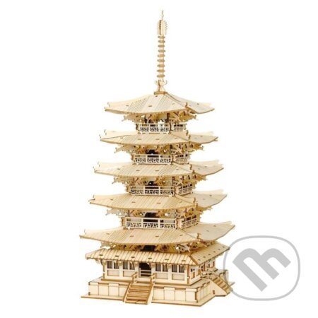 Puzzle 3D Pětipatrová pagoda..., Robotime, 2023