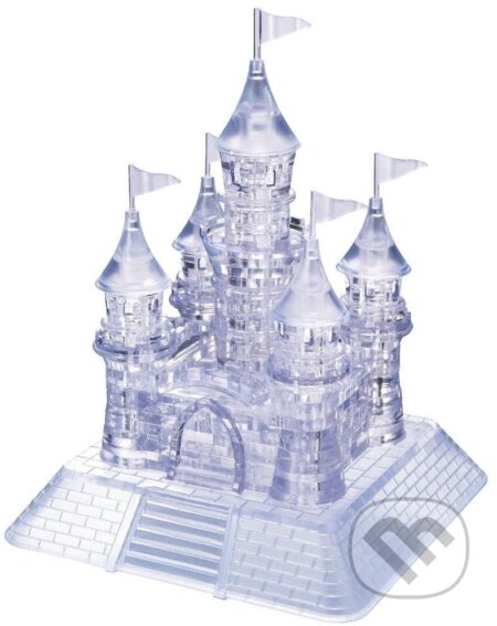 Puzzle 3D Crystal Zámek - puzzle z kategorie 3D puzzle