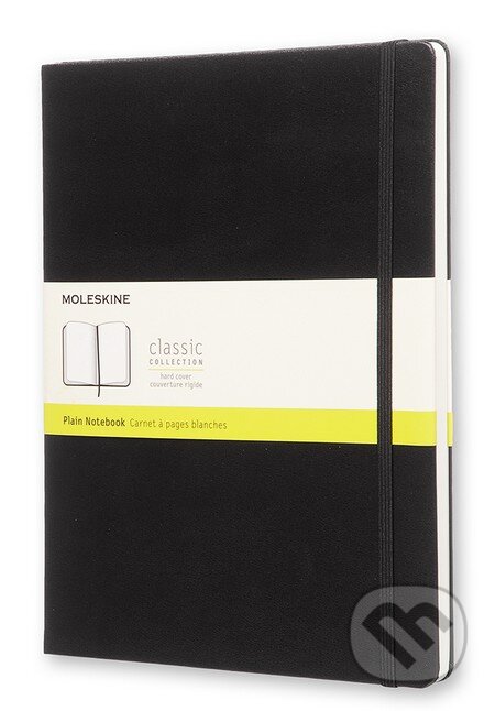 Moleskine - čierny zápisník (veľký, čistý)