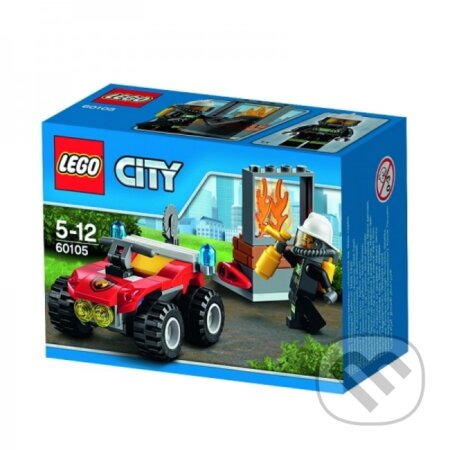 LEGO City Fire 60105 Hasičský terénní vůz, LEGO, 2016