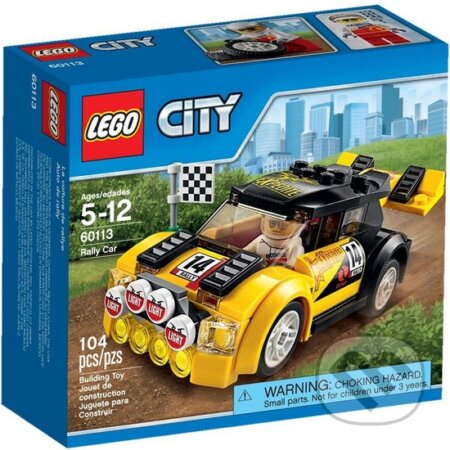 LEGO City Great Vehicles 60113 Závodní auto, LEGO, 2016