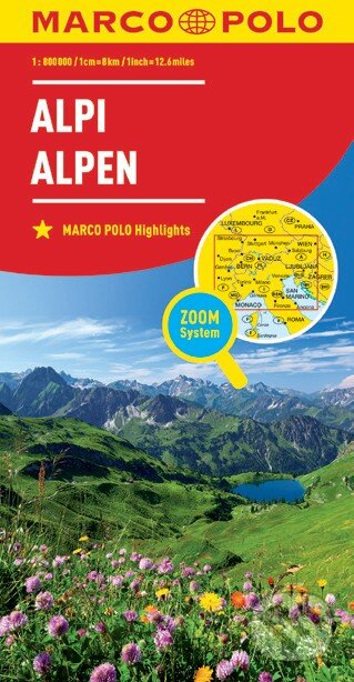 Alpi / Alpen (1:800 000)
